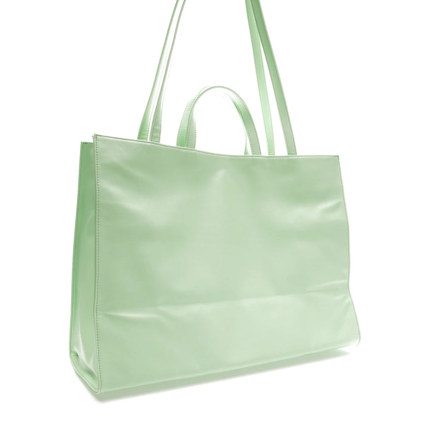 Sac cabas Telfar grand format Double Menthe