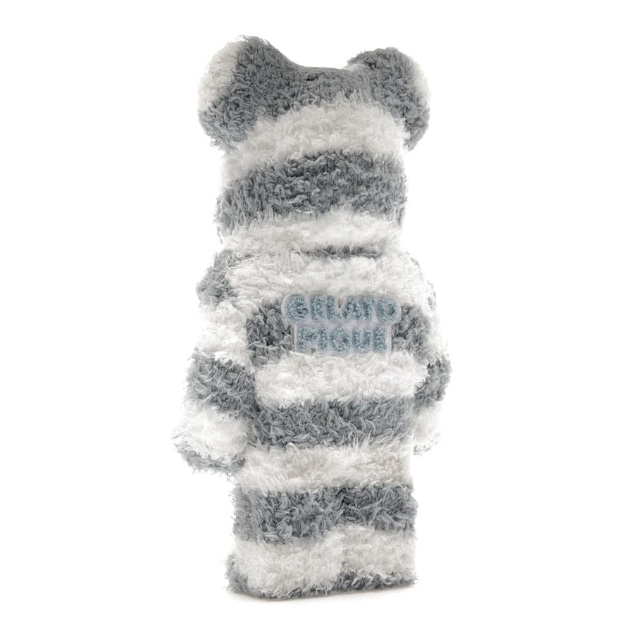 Bearbrick x Gelato Pique Pajamas 400% White/Blue