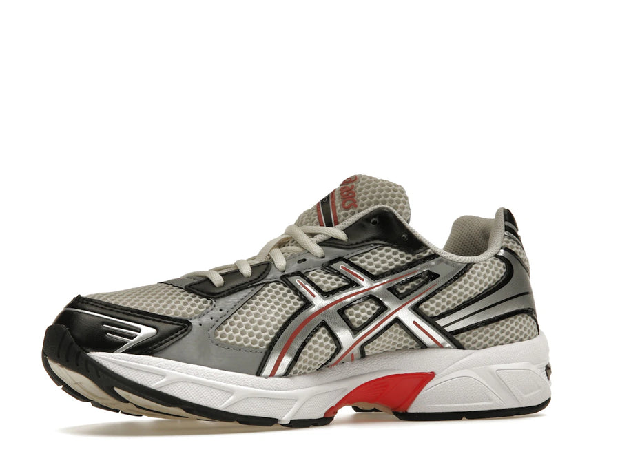 ASICS Gel-1130 Gris fumé Argent pur Rouge