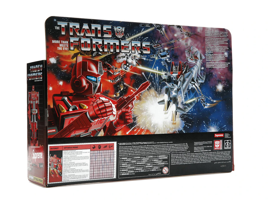 Supreme Transformers G1 Optimus Prime Figure Red