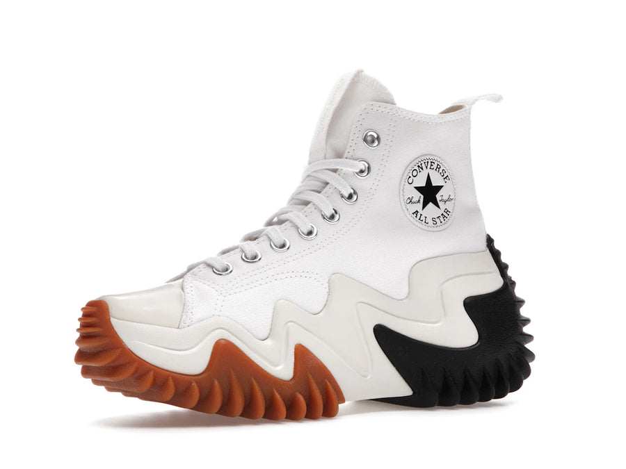 Converse Run Star Motion Blanc Noir Gomme