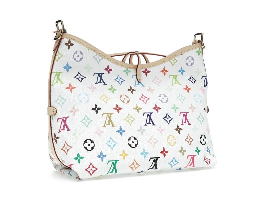 Sac de voyage Louis Vuitton x Takashi Murakami PM blanc multicolore
