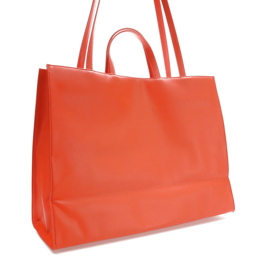 Sac cabas Telfar grand format orange