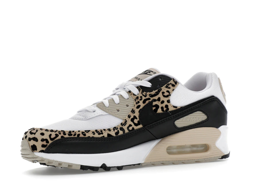 Nike Air Max 90 Léopard Noir Sable (Femme)