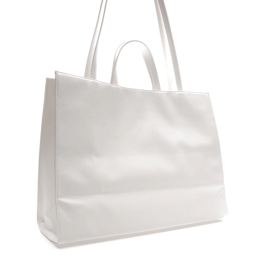Sac cabas Telfar grand blanc