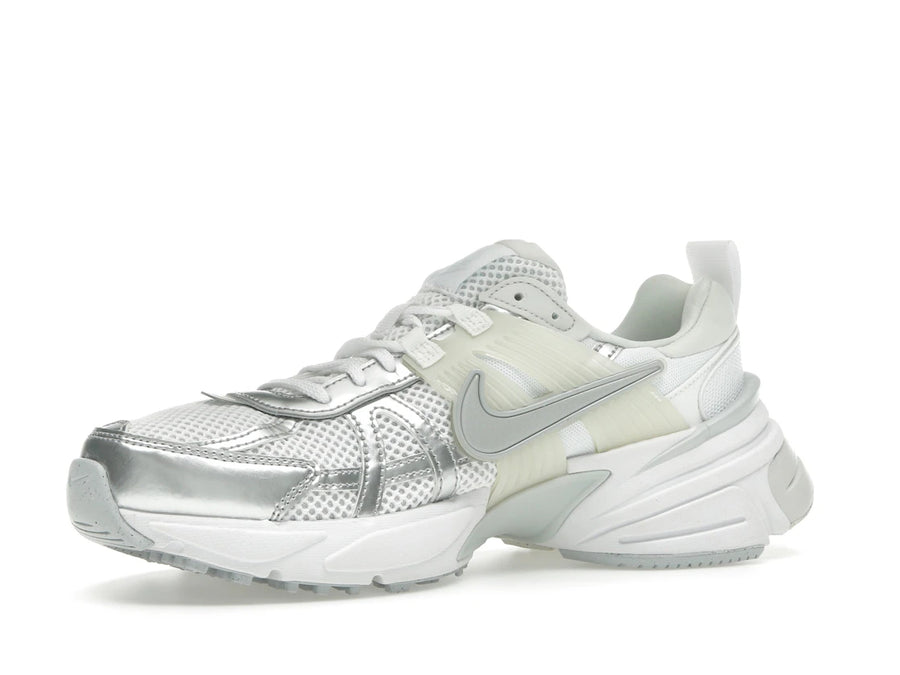 Nike V2K Run Metallic Silver White (Women's)