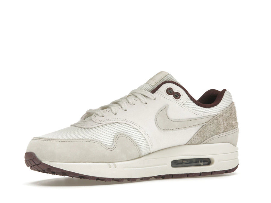 Nike Air Max 1 Sail Burgundy Crush