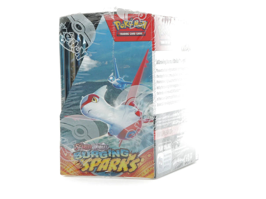 Coffret de présentation de boosters Pokémon Écarlate et Violette Étincelles Déferlantes