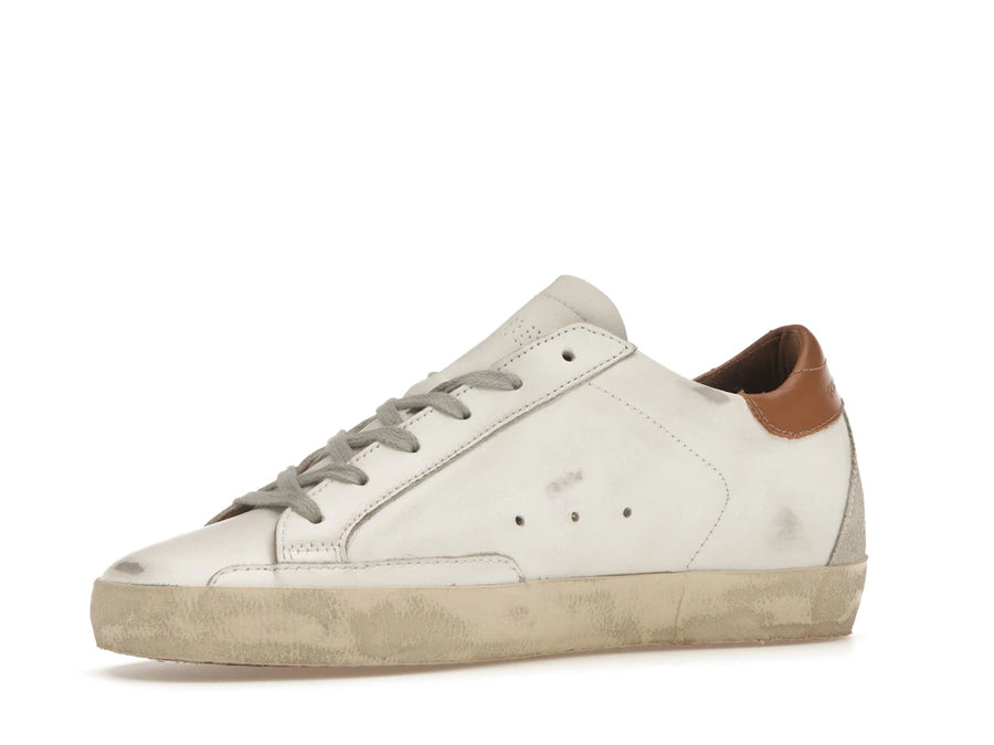 Golden Goose Super-Star Blanc Tan (Femme)