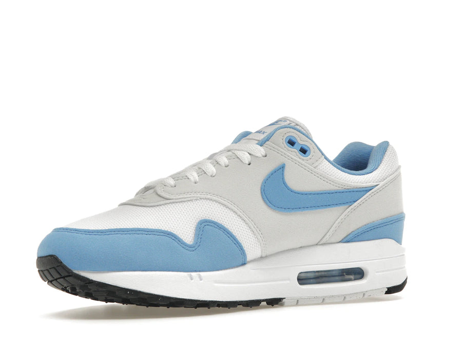 Nike Air Max 1 Blanc Bleu Université