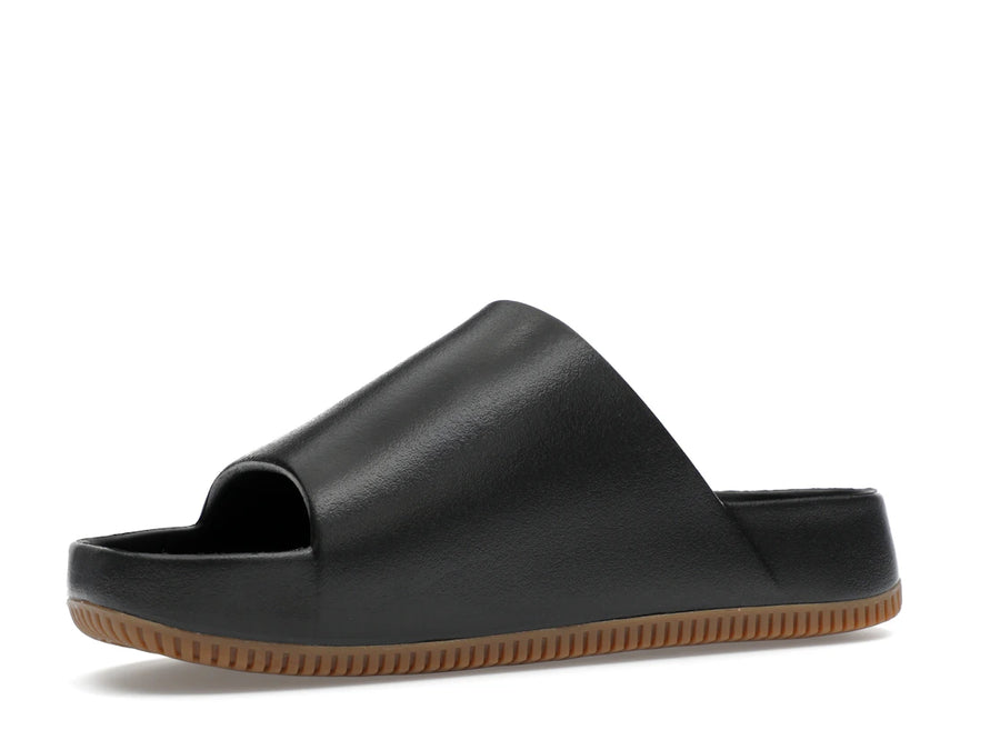 Claquettes Nike Calm noires en gomme