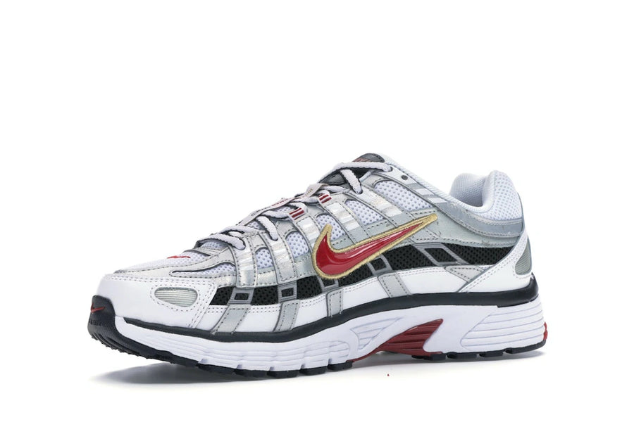 Nike P-6000 White Gold Red (Women's)