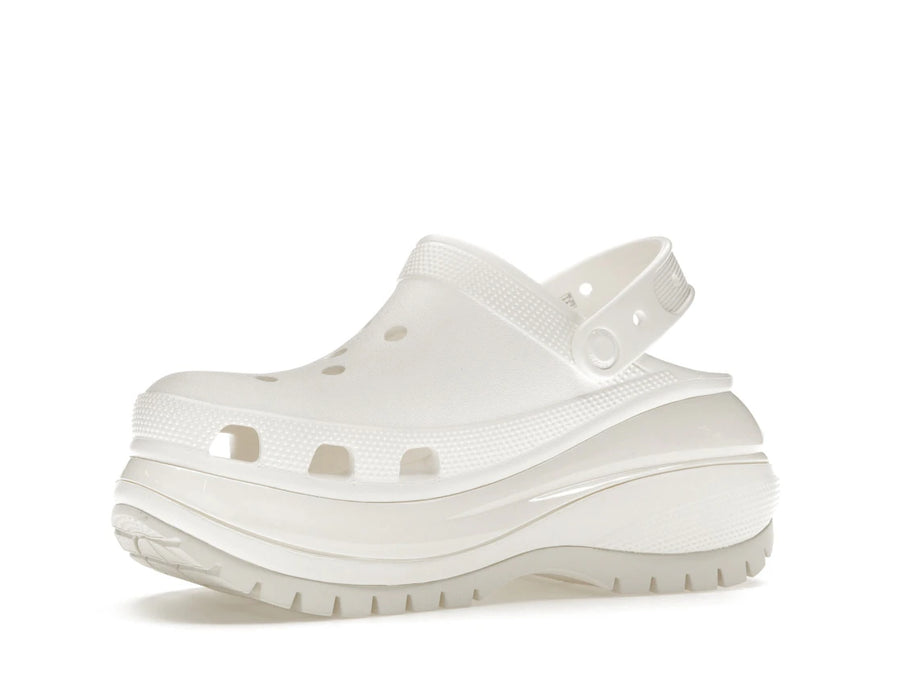 Sabots Crocs Classic Mega Crush blancs