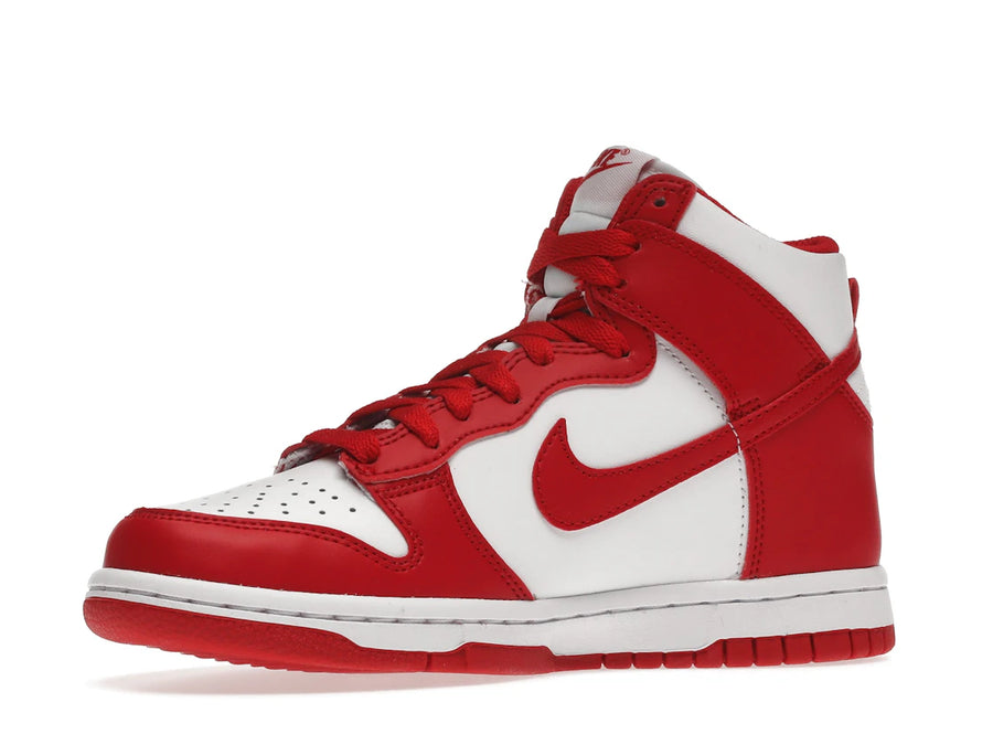 Nike Dunk High Championship Blanc Rouge (Étiquette blanche) (GS)