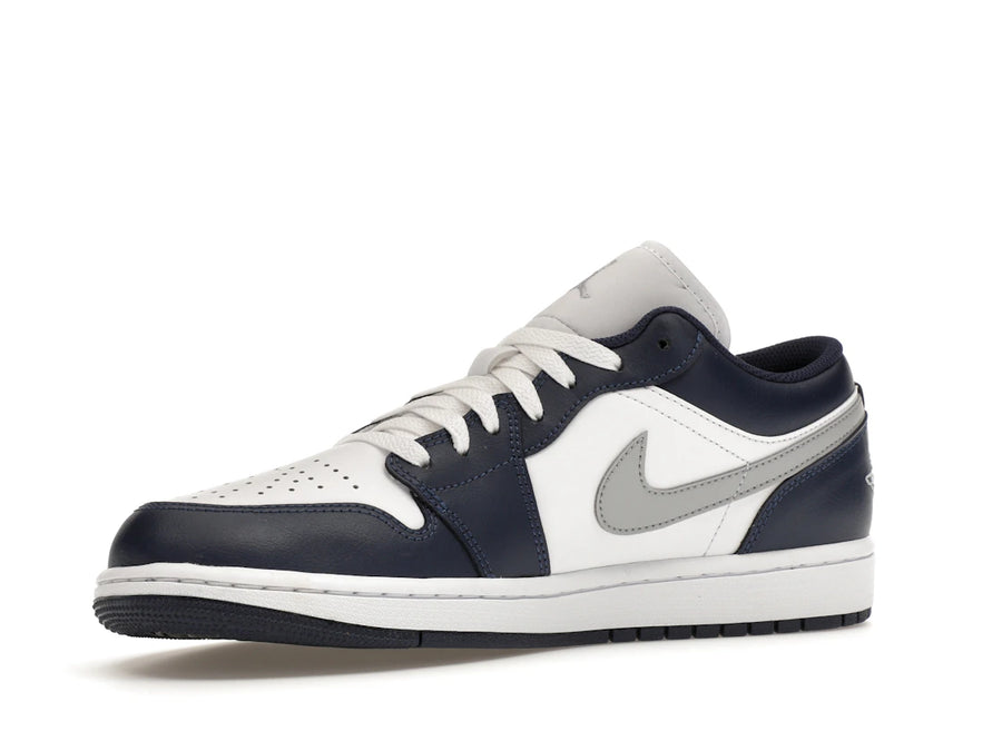 Jordan 1 Low Wolf Gray Midnight Navy