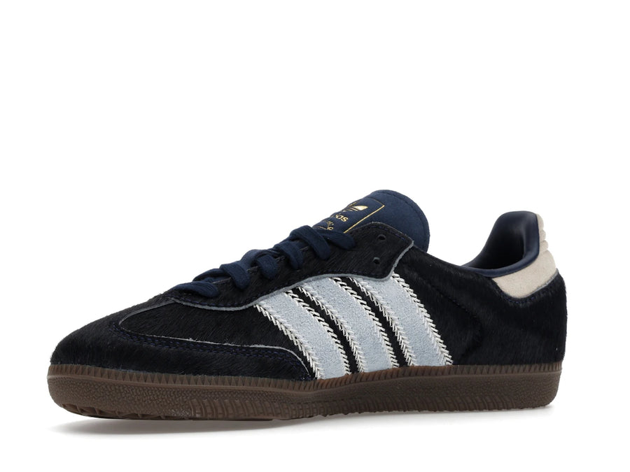 adidas Samba OG Pony Hair Night Indigo Clear Sky (Femme)