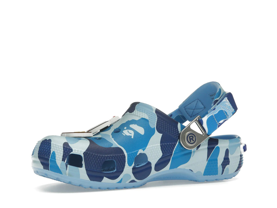 Crocs Classic Clog A Bathing Ape ABC Camo Blue