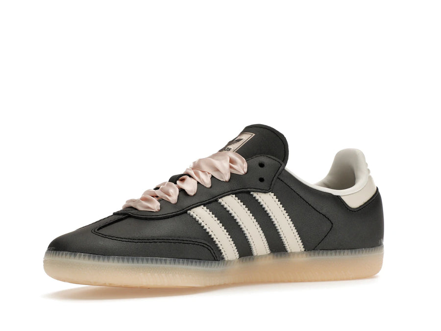 adidas Samba OG Black Pink Ribbon Laces (Women's)