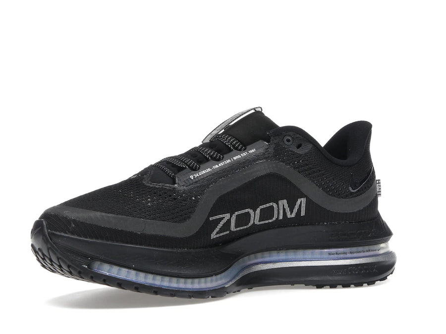 Nike Air Zoom Pegasus Premium Noir Argent Métallisé