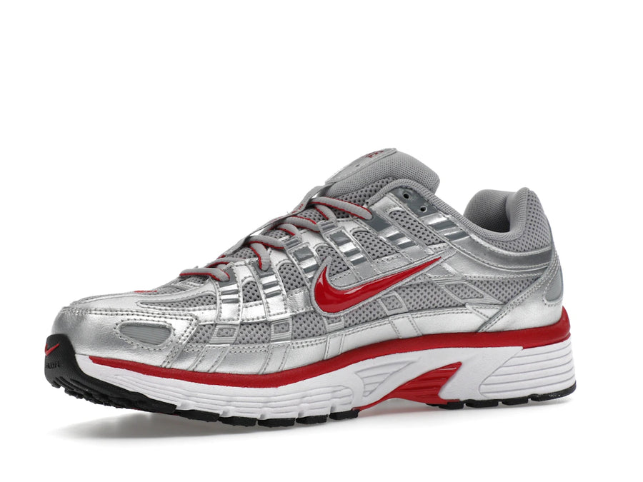 Nike P-6000 Argent Métallisé Rouge Gym