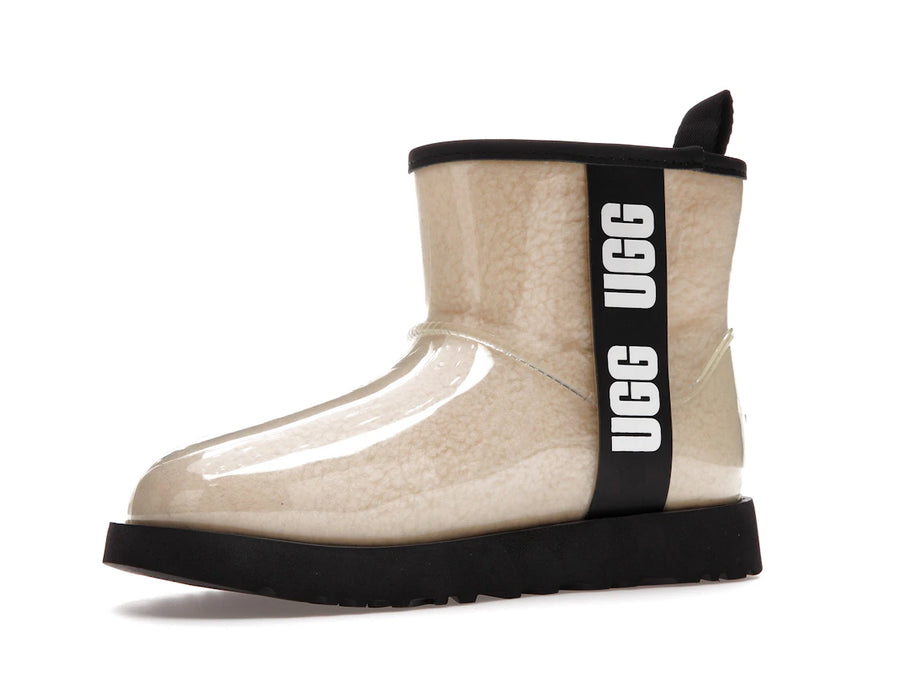 Bottes UGG Classic Clear Mini Naturel Noir (Femme)