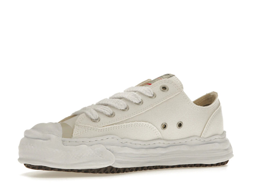 Maison Mihara Yasuhiro Hank OG Sole Canvas Low Blanc