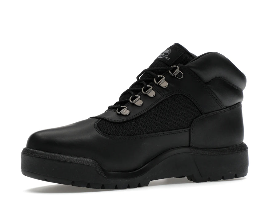 Bottes Timberland Field mi-hautes à lacets imperméables noires