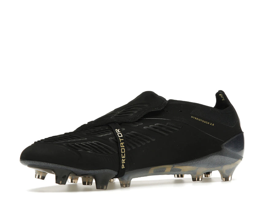 adidas Predator Elite à languette repliable FG Core Black Carbon Gold Metallic