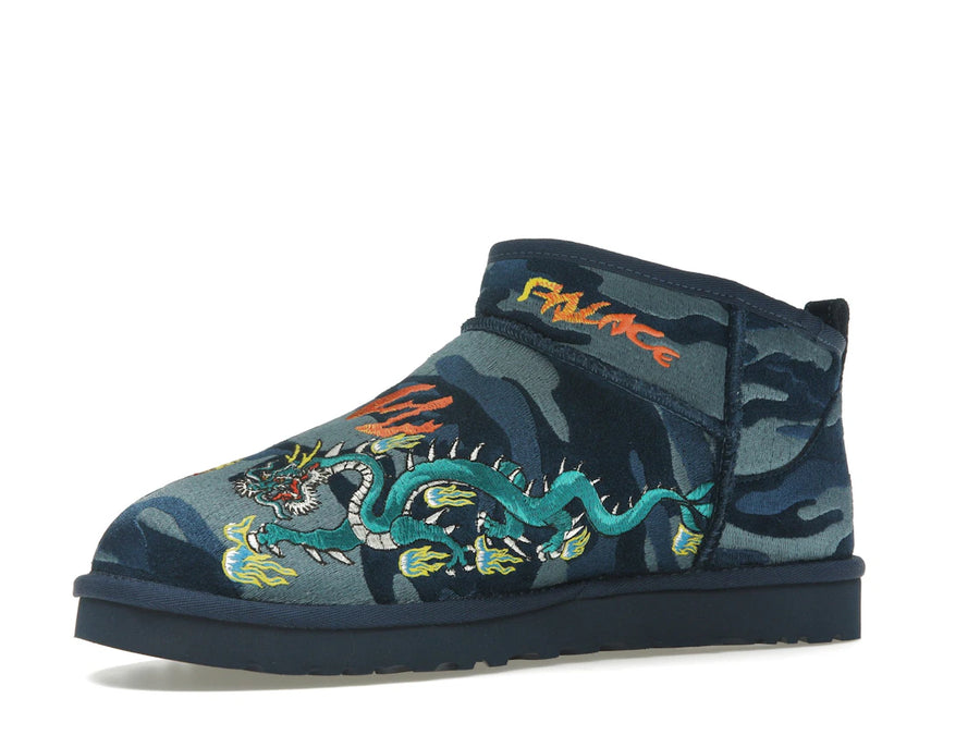 Bottes UGG Classic Ultra Mini Palace camouflage marine