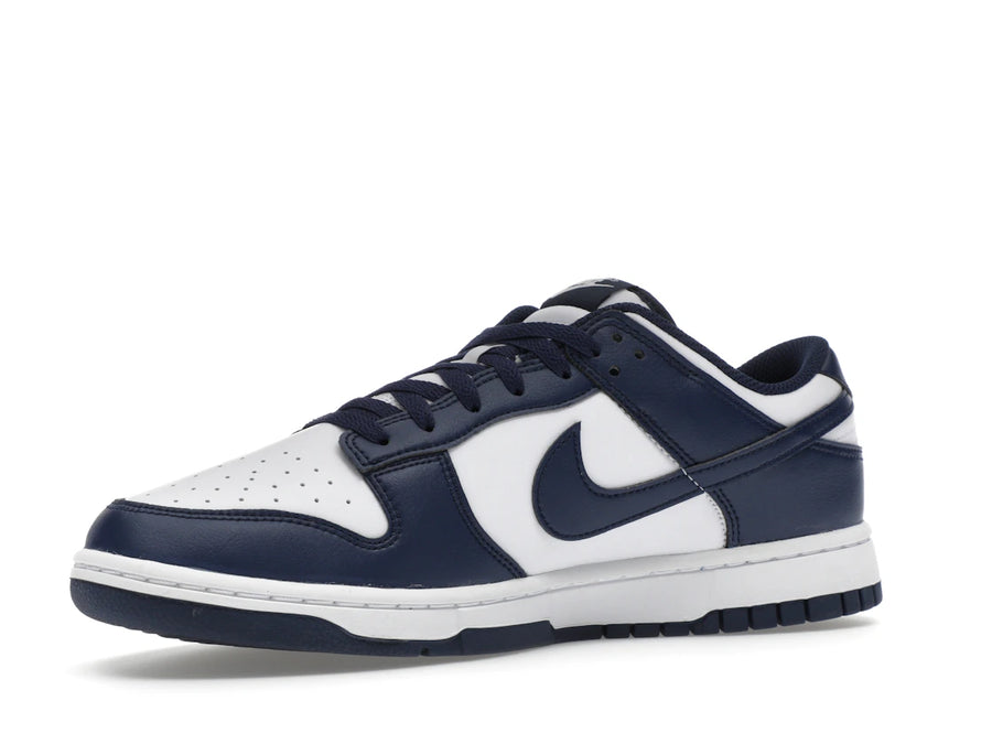 Nike Dunk Low Blanc Bleu marine