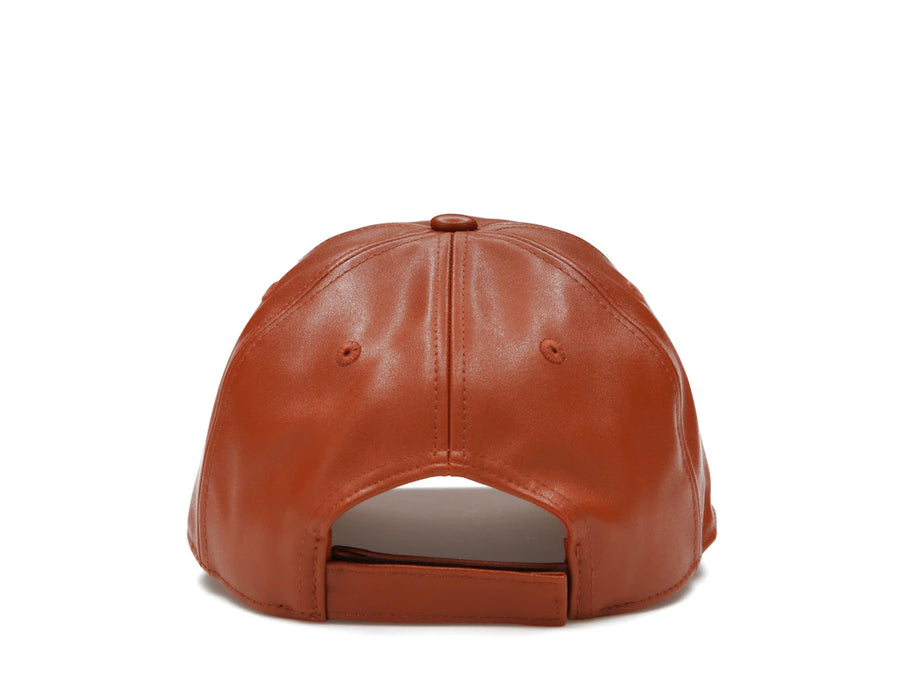 Telfar Logo Embossed Hat Tan