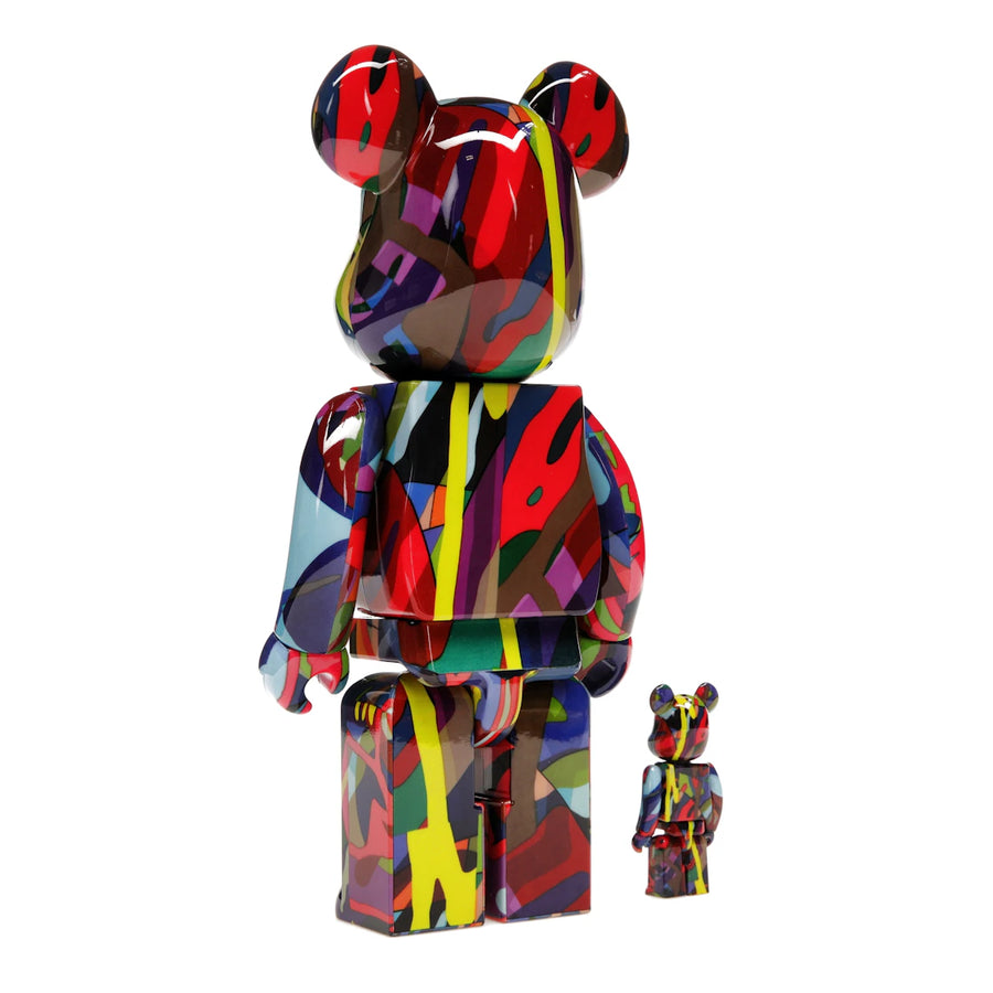 Ensemble Bearbrick KAWS TENSION 100 % et 400 %