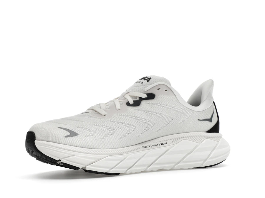 Hoka One One Arahi 6 Blanc De Blanc Steel