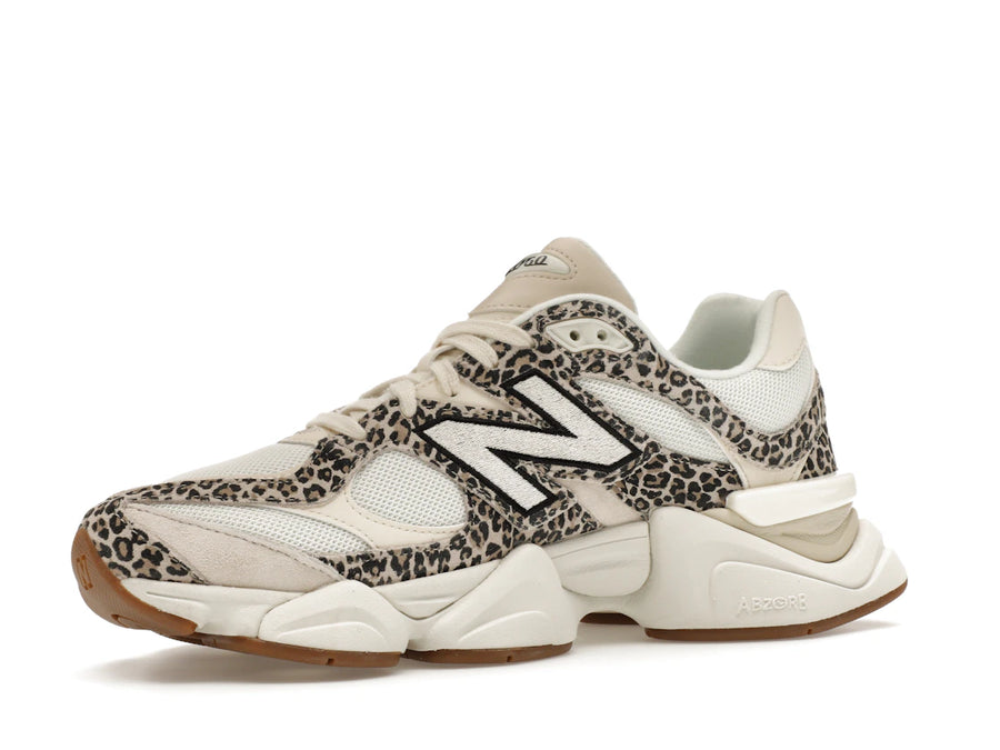 New Balance 9060 ASOS Exclusive Beige Marron Imprimé Léopard