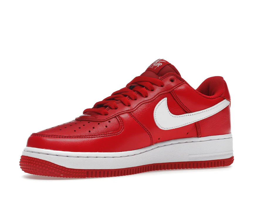 Nike Air Force 1 Low Retro QS Couleur du mois Rouge universitaire Blanc