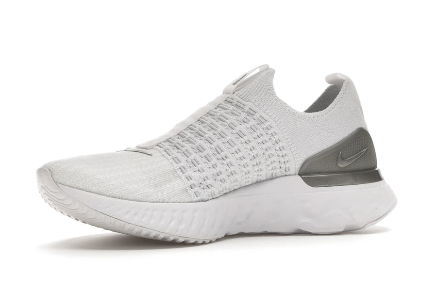 Nike React Phantom Run Flyknit 2 Blanc Platine Pur (Femme)