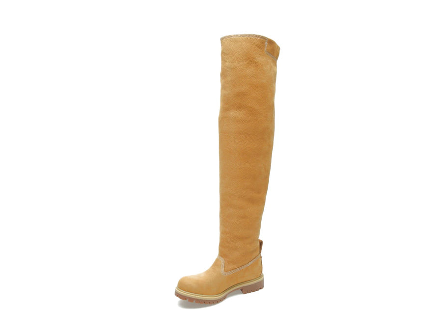 Bottes hautes Timberland à enfiler x Telfar Wheat