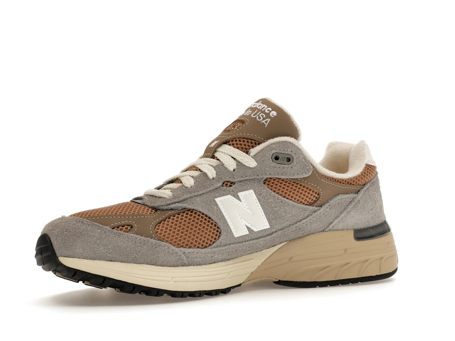 New Balance 993 Teddy Santis MiUSA Gris Ombre Bois Flotté