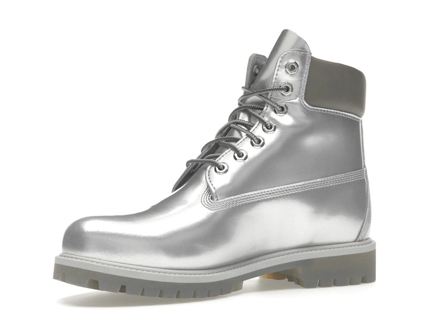 Bottes Timberland Premium 6" Veneda Carter argentées