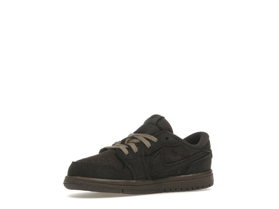 Jordan 1 Retro Low OG SP Travis Scott Velours Marron (TD)