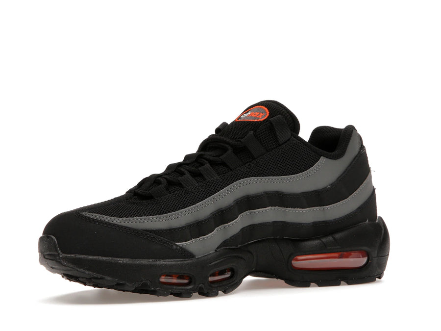 Nike Air Max 95 Black Gray Safety Orange