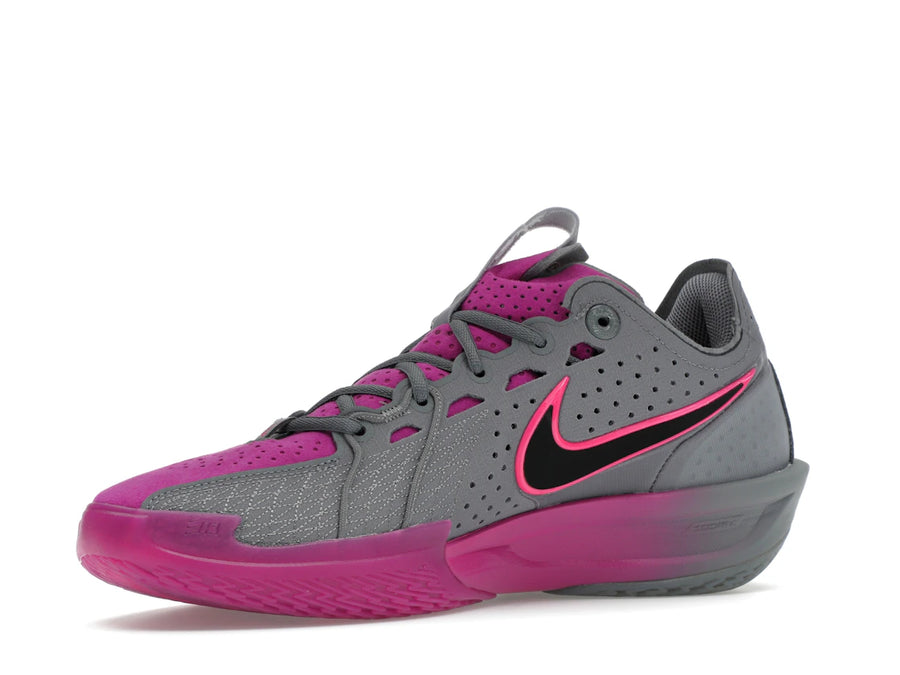 Nike Air Zoom GT Cut 3 Gris fumé Fuchsia vif