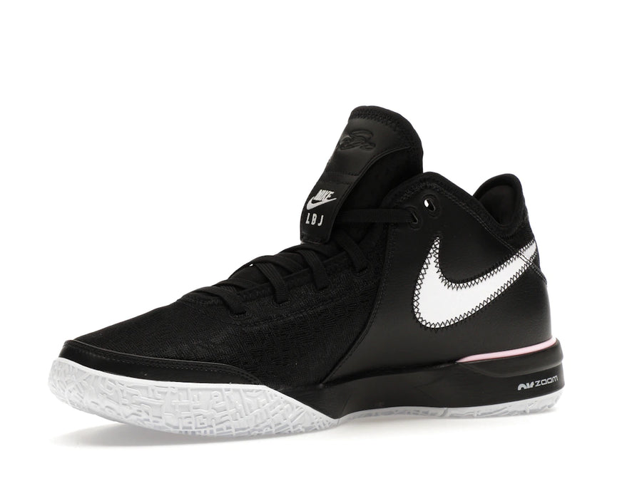 Nike Zoom LeBron NXXT Gen Noir Blanc Rose tendre moyen