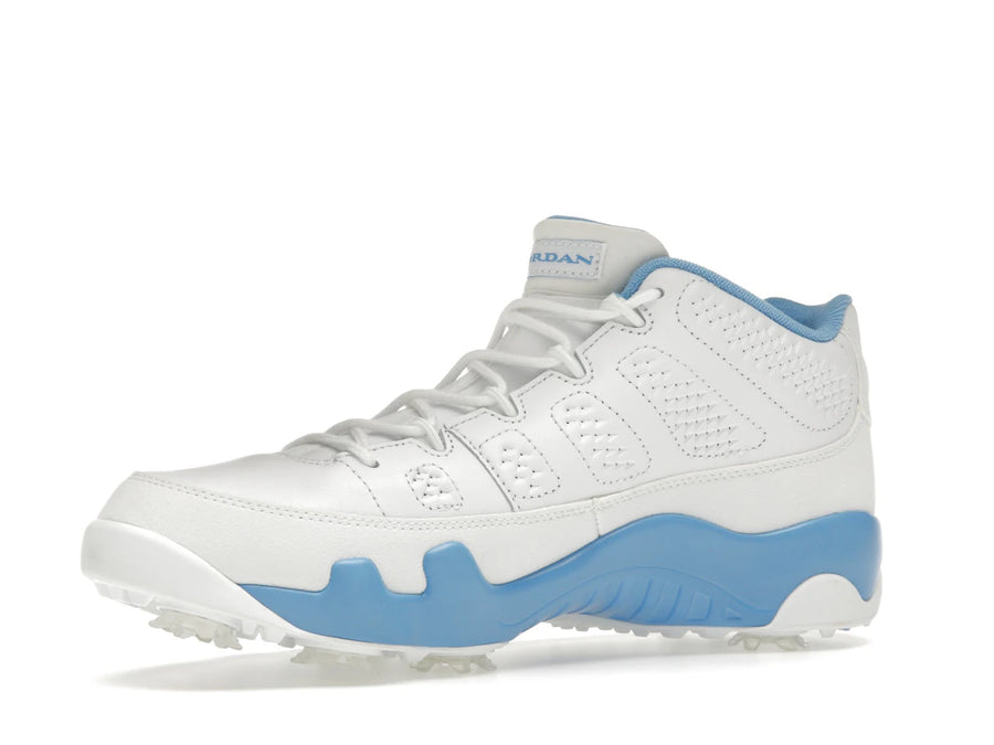 Jordan 9 Retro Low Golf White University Blue