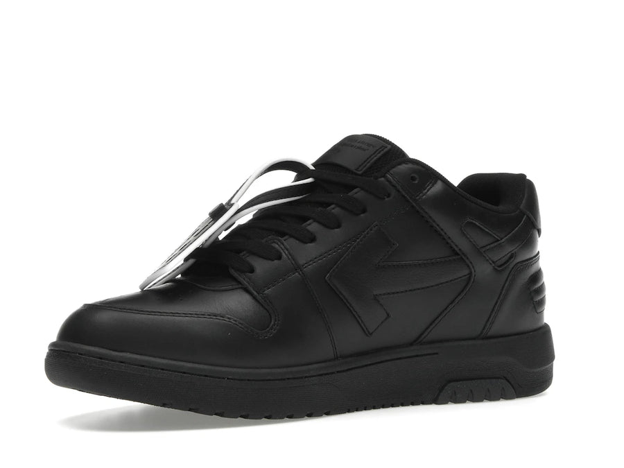 OFF-WHITE Out Of Office OOO Baskets basses pour la marche Noir Blanc