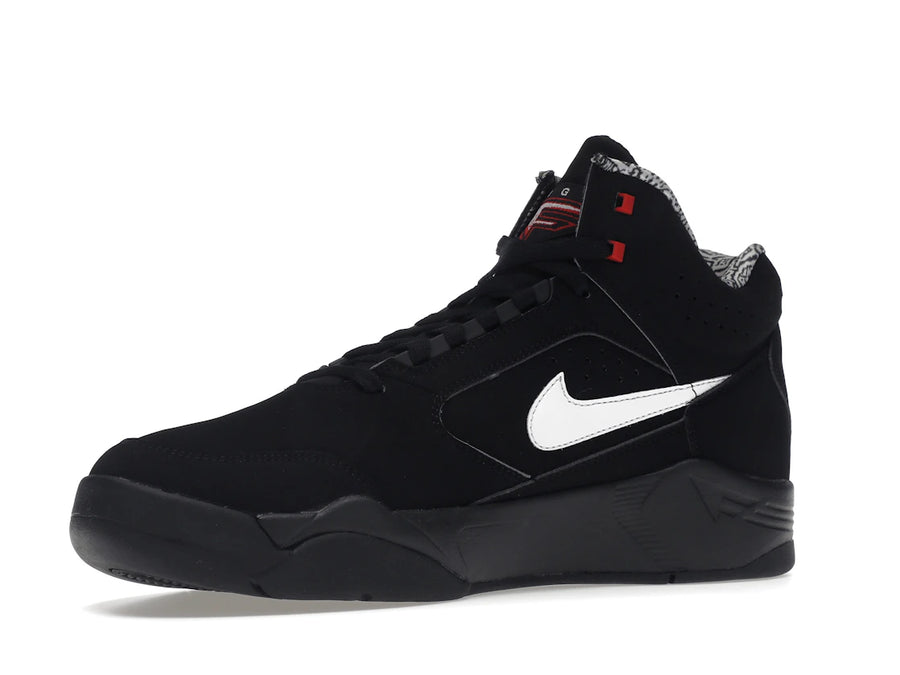 Nike Air Flight Lite II Mid Black White Varsity Red