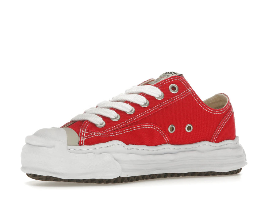 Maison Mihara Yasuhiro Hank OG Sole Canvas Low Red