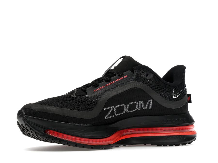 Nike Air Zoom Pegasus Premium Noir Cramoisi Vif (Femme)