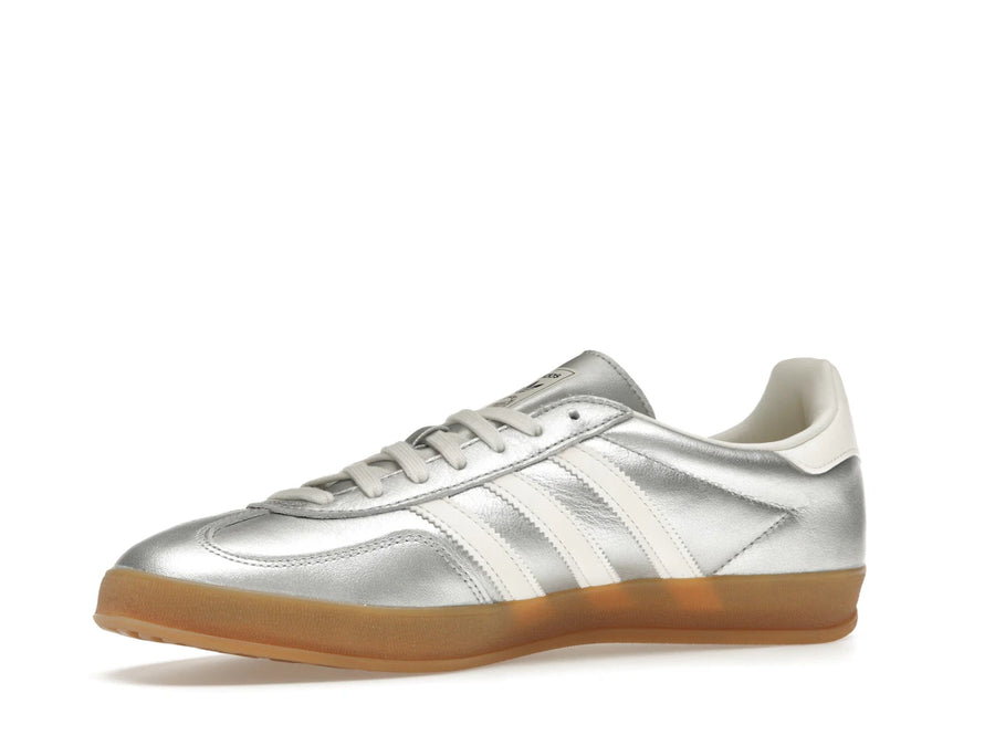 adidas Gazelle Indoor Argent Métallisé Blanc
