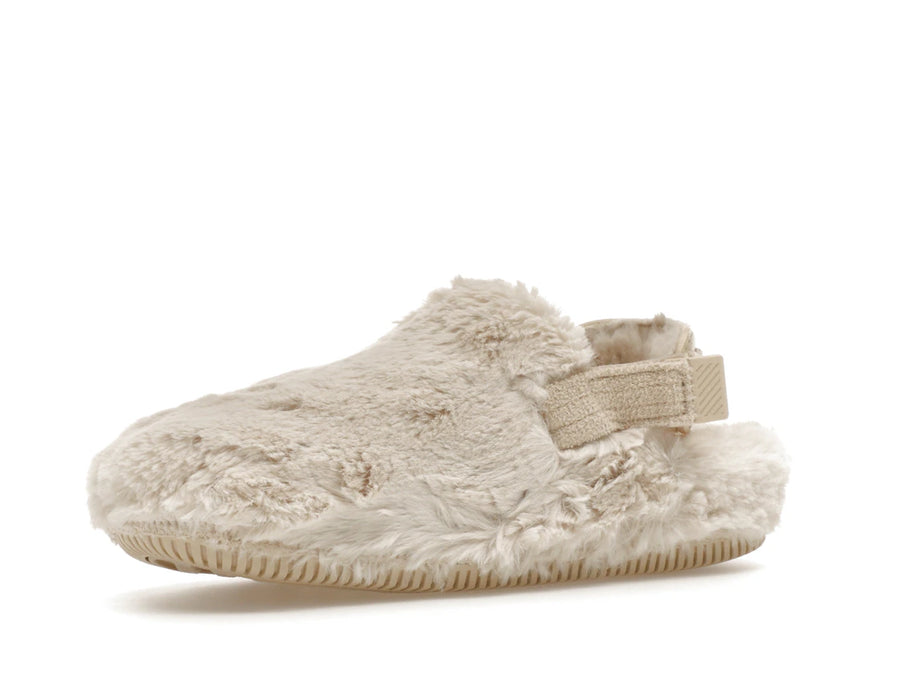 Mule Nike Calm SE Sanddrift en fourrure (Femme)